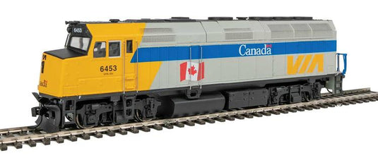 Walthers Mainline VIA #6453 EMD F40PH Standard DC