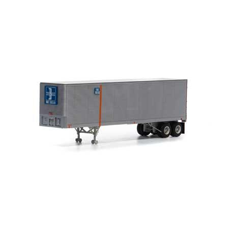 Athearn HO RTR 40' Fruehauf Z-Van Trailer B&M #202193