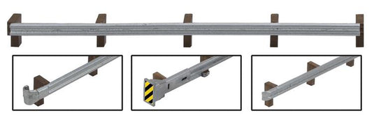 Walthers SceneMaster HO Roadway Guardrails - Kit - 300' 91.4m Scale Long