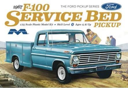 Moebius 1/25 1967 Ford F100 with Service Bed