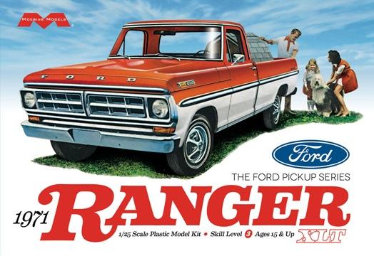 Moebius 1/25 1971 Ford Ranger Pick-up