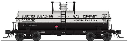 Broadway Limited HO 6000 Gallon Tank Car Electro-Bleaching Gas EBGX #302