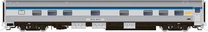 Rapido Trains HO Budd Manor Sleeper VIA Rail Brock Manor Original Scheme