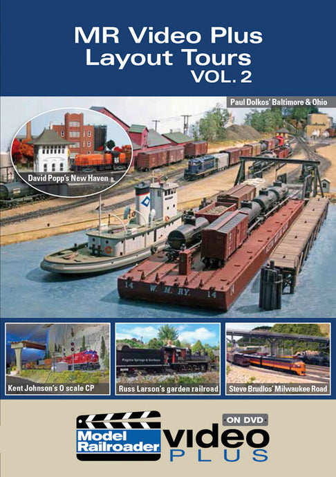 Model Railroader Plus Layout Tours Vol.2 DVD