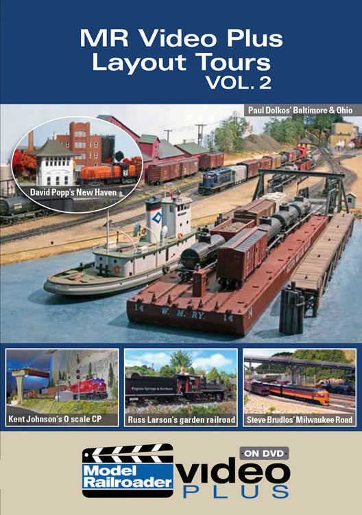 Model Railroader Plus Layout Tours Vol.2 DVD