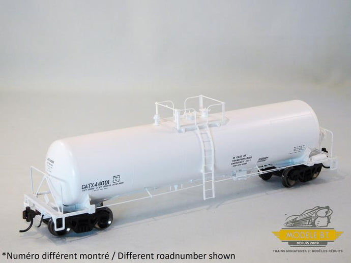 Athearn Genesis HO GATC 20K-Gal GS Tank, GATX/White Gen Srv #44025