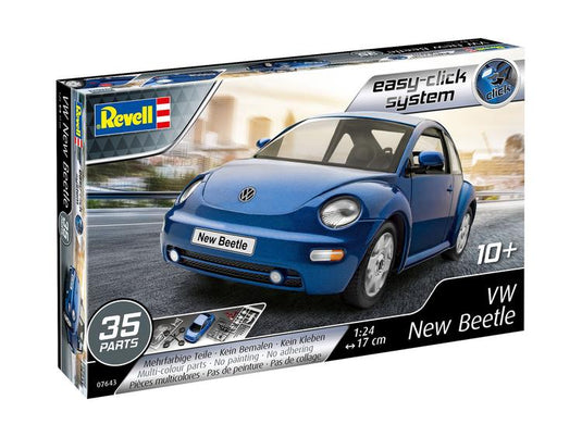 Revell Germany 1/24 Volkswagen New Beetle Easy Click