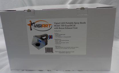 Vigiart Portable Spray Booth with LED & Exhaust