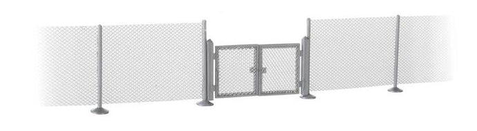 Walthers SceneMaster HO Metal Industrial Fence - Kit