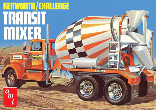 AMT 1/25 Kenworth Challenge Transit Cement Mixer