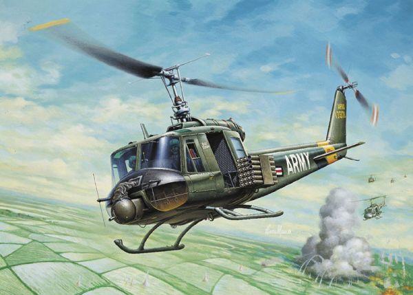 Italeri 1/72 UH-1B Huey Helicopter