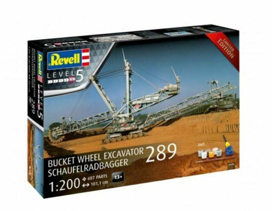 Revell Germany 1/200 Bucket Wheel Excavator 289 Gift Set