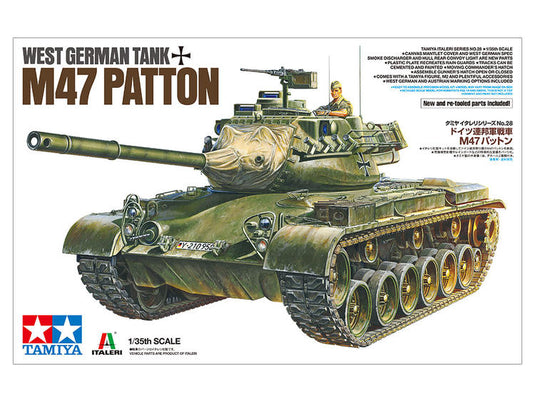 Tamiya 1/35 West German Tank M47 Patton