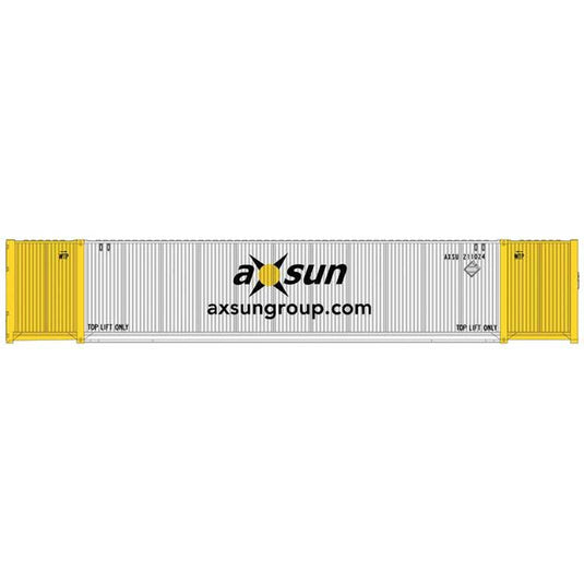 Atlas CIMC 53' Cargo Container 3-Pack - Axsun #211019, 211024, 211029 (Set #2; white, yellow)