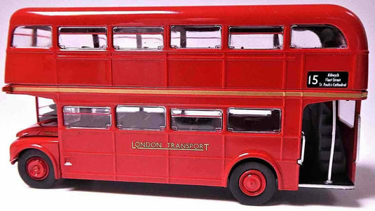 Brekina HO Routemaster Double-Deck Bus - London, England (red)