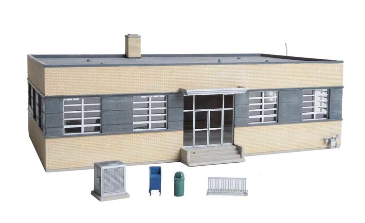 Chargez l&#39;image dans la visionneuse de la galerie, Walthers Cornerstone HO Brick Post Office - Kit
