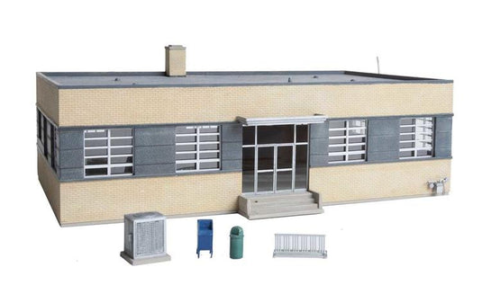 Walthers Cornerstone HO Brick Post Office - Kit