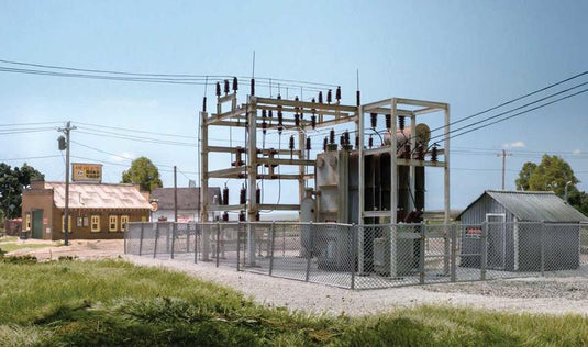 Woodland Scenics Electric Substation - Assembled