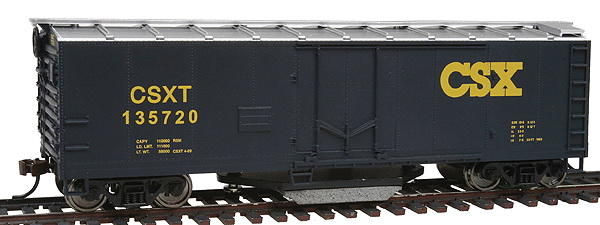 Walthers Trainline HO 40' Track Cleaning Box Car CSX