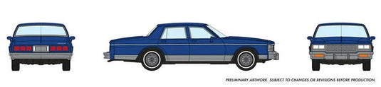 Rapido HO Chevrolet Caprice Sedan: Dark Blue