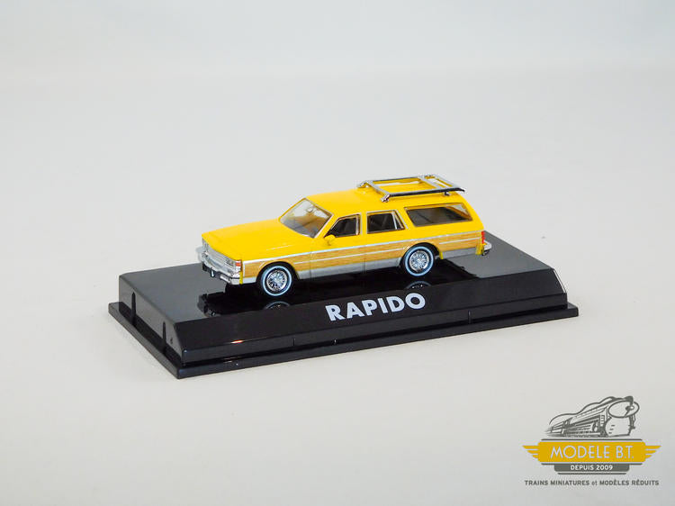 Chargez l&#39;image dans la visionneuse de la galerie, Rapido HO Chevrolet Caprice Wagon: Yellow Woodie
