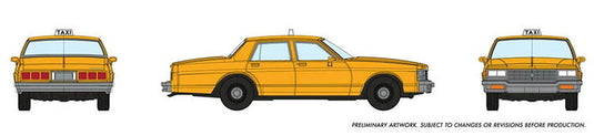 Rapido HO Chevrolet Impala Sedan: Taxi