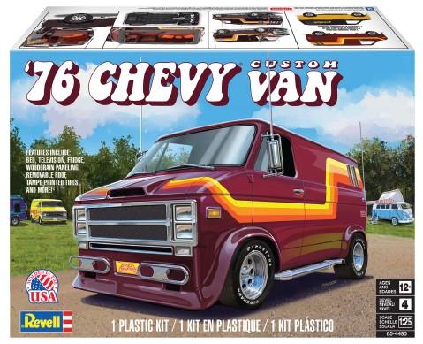 Revell 1/25 1976 Chevy Custom Van SL4