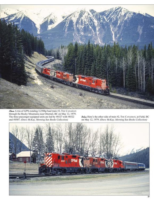 Morning Sun Books - Canadian Pacific Power In Color Vol.2 First Generation Roadswitcher -- Hardcover 128 Pages All Color