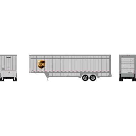 Athearn RTR 40' Parcel Trailer UPS/Logo #708634