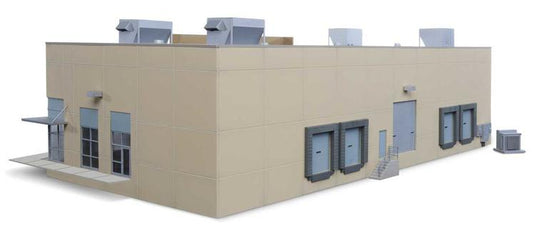 Walthers Cornerstone Small Business Center - Kit - 18-1/4 x 10-7/16 x 5-1/4" 46.3 x 26.5 x 13.3cm as shown