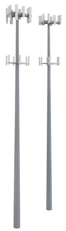 Walthers Cornerstone Modern Communication Tower -- Kit - 9-3/4 Tall x 1