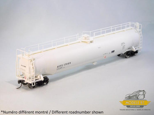 Atlas Master Line ACF 33,000 Gallon Tank Car - ACFX #17069 (white, black)