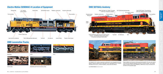 Boston Mills Press - Locomotives: The Modern Diesel and Electric Reference - Softcorer Book - By Greg McDonnell