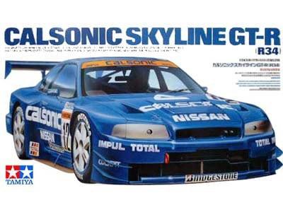 Tamiya 1/24 Calsonic Nissan Skyline GT-R R-34