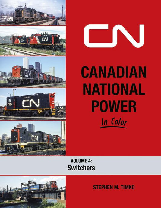 Morning Sun Books - Canadian National Power In Color Vol.4 Switchers