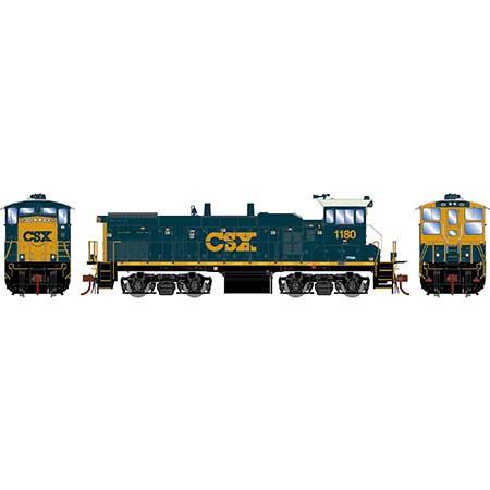 Athearn Genesis HO MP15AC CSX #1180 w/DCC & Sound