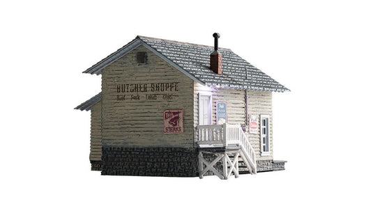 Woodland Scenics - Built-&-Ready - Carver's Butcher Shoppe - HO Scale