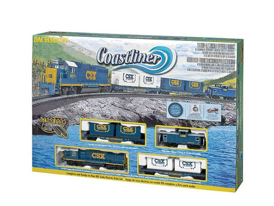 Bachmann HO Coastliner Train Set - CSX Transportation