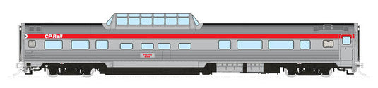 Rapido Trains HO Budd Mid-Train Dome: Canadian Pacific - Action Red