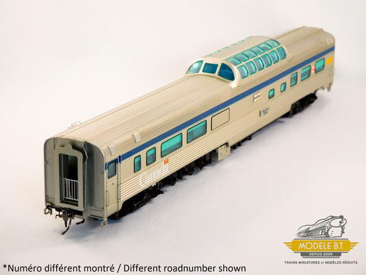 Rapido Trains HO Budd Mid-Train Dome: VIA Rail Canada - Post 1982 Interior #8502