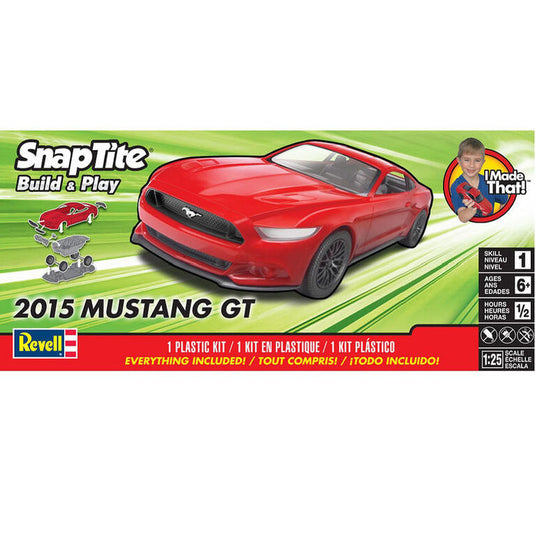 Revell 1/25 2015 Mustang GT Snaptite