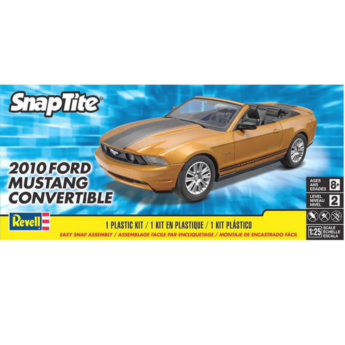 Revell 1/25 2010 Mustang Convertible Snaptite