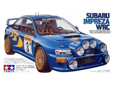 Tamiya 1/24 Subaru Impreza WRC '98 Monte Carlo