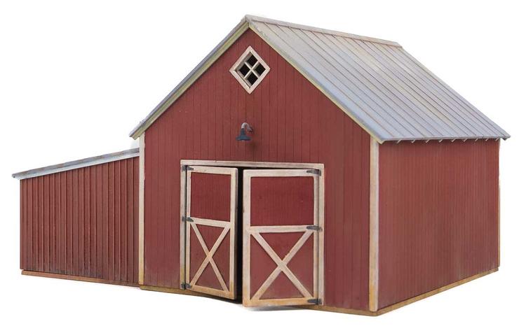 Chargez l&#39;image dans la visionneuse de la galerie, Walthers Cornerstone HO Chicken Coop and Farm Buildings - Kit
