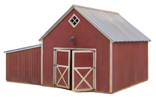 Walthers Cornerstone HO Chicken Coop and Farm Buildings - Kit