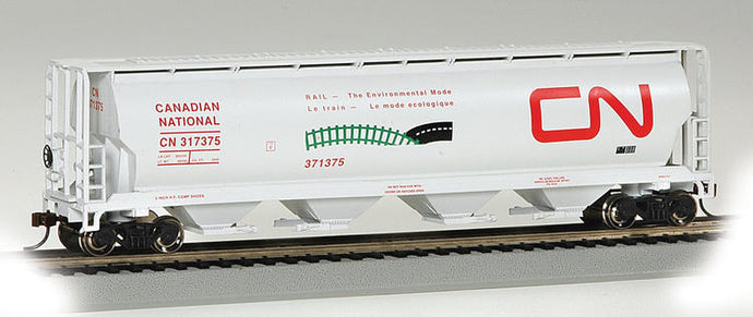 Bachmann HO Canadian National - 4-Bay Cylindrical Grain Hopper