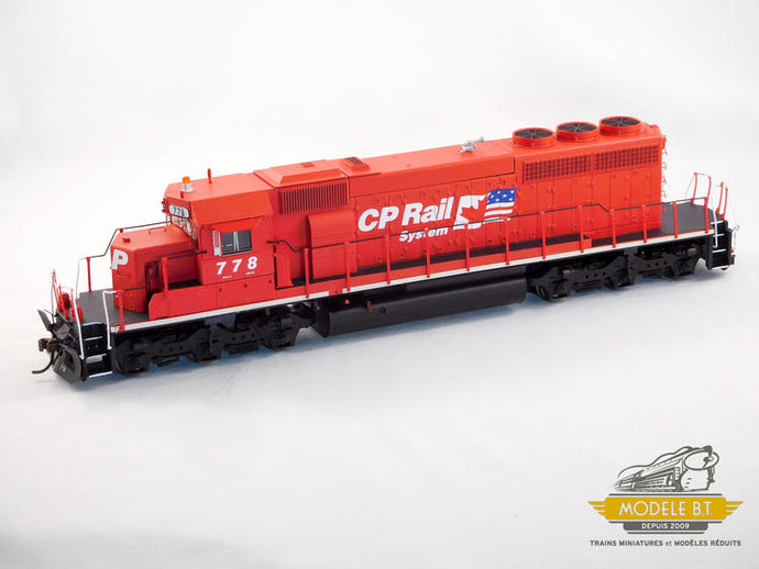 Athearn RTR HO SD40-2 w/DCC & Sound CPR Dual Flags : #778