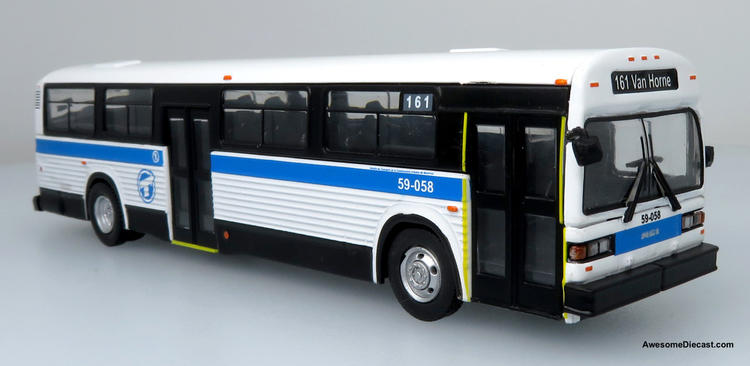 Chargez l&#39;image dans la visionneuse de la galerie, Iconic Replicas 1:87 1989 MCI Classic Transit STM Montreal
