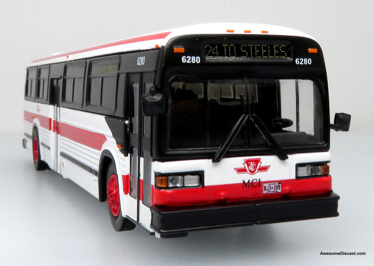 Chargez l&#39;image dans la visionneuse de la galerie, Iconic Replicas 1:87 1989 MCI Classic Transit TTC Toronto
