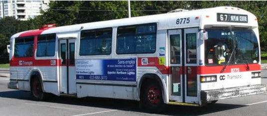 Iconic Replicas 1:87 1989 MCI Classic Transit OC Transpo Ottawa